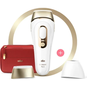 Silk Expert Pro 5 PL5160 400.000 Atımlı, 2 Başlıklı Yeni Nesil Ipl Lazer Epilasyon + Tasarım Çanta (Br-Se-Pro-5)