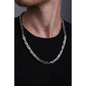 Kral Model Erkek Çelik Zincir Kolye Erkeğe Sevgiliye Hediye ck11t