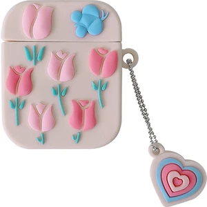 Air-Podss 1. Nesil / 2. Nesil Kılıf Figürlü Silikon Crtn-Fgr-Cck-Bj