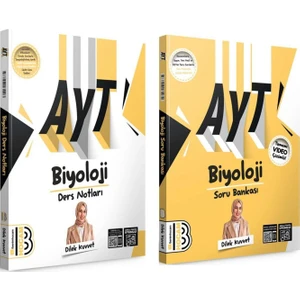 Benim Hocam Yayınları  2024 AYT Biyoloji Konu ve Soru Seti 2 Kitap