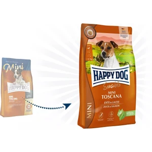 Happy Dog Mini Sensible Toscana Ördekli Somonlu Kısırlaştırılmış Lightküçük Irk Köpek Maması 4 kg