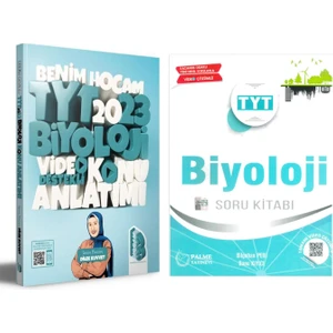 Benim Hocam Yayınları  TYT Biyoloji Konu ve Palme Soru Bankası Seti 2 Kitap