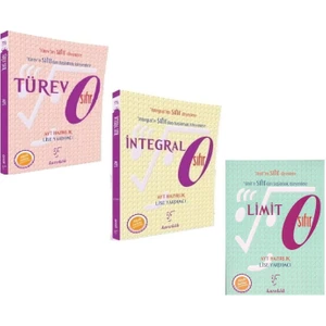 Karekök Yayıncılık Limit Türev ve Integral Sıfır Seti 3 Kitap