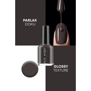 Alix Avien Kahverengi Oje 53 - Yüksek Pigmentli Uzun Süreli Kalıcılık Hızlı Kuruma - Nail Lacquer 53