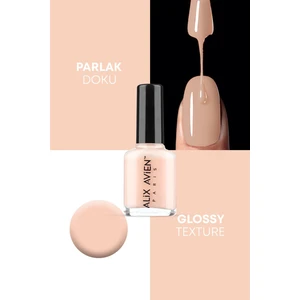Alix Avien Şeftali Rengi Oje 07 - Yüksek Pigmentli Uzun Süreli Kalıcılık Hızlı Kuruma - Nail Lacquer 07