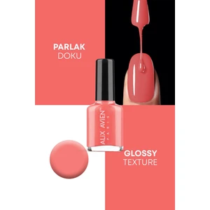 Alix Avien Mercan Rengi 65 - Yüksek Pigmentli Uzun Süreli Kalıcılık Hızlı Kuruma - Nail Lacquer 65