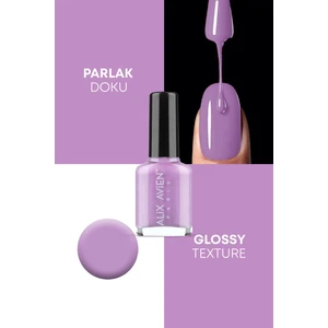 Alix Avien Lavanta Pembe 62 - Yüksek Pigmentli Uzun Süreli Kalıcılık Hızlı Kuruma - Nail Lacquer 62