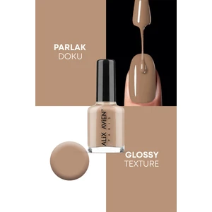 Alix Avien Nude Oje 51 - YükseK Pigmentli Uzun Süreli Kalıcılık Hızlı Kuruma - Nail Lacquer 51