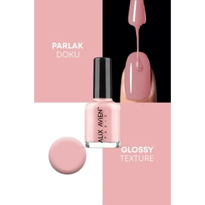 Alix Avien Somon Oje 64 - Yüksek Pigmentli Uzun Süreli Kalıcılık Hızlı Kuruma - Nail Lacquer 64