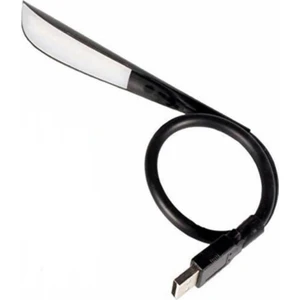 USB Bağlantılı Dokunmatikli LED Kitap Okuma Masa Lambası Siyah