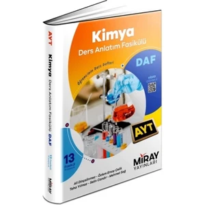 Miray Yayınları AYT Kimya Ders Anlatım Fasikülü