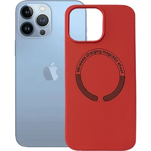 Apple iPhone 13 Pro Max Magsafe Özellikli Lansman Silikon Kılıf