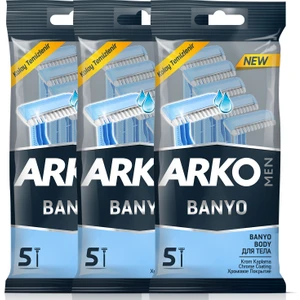 Men Erkek Banyo Tıraş Bıçağı 15'li
