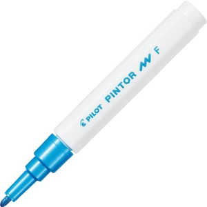 Pintor Marker Kalem F Uç Metalik Mavi