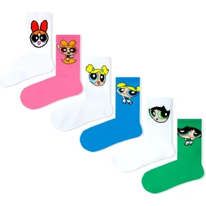 Limmon Store 6'lı Powerpuff Girls Atletik Çorap Set