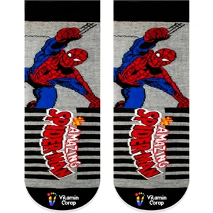 Limmon Store Spiderman Renkli Çocuk Çorap