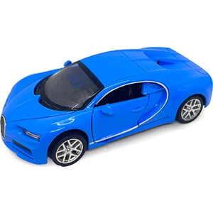 Diecast Metal Çek Bırak Araba - Mavi