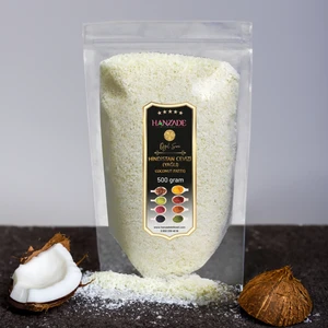 Hanzade Bitkisel Hindistan Cevizi Iri Taneli 500 gr - Yağı Alınmamış Tam Yağlı