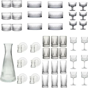 Elysia 49 Parça Bardak, Sunumluk, Çerezlik , Dondurmalık Full Çeyiz Seti