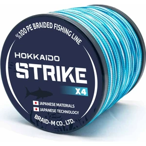 Hokkaido Strike Blue Camo-Mavi Kamuflaj 4 Katlı 0.10.-Mm 300.-METRE 8.7.-Kg Çeker,ip,örgü,ipek Misina