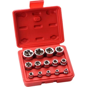 14 Parça E-Torx Lokma Takımı Premium Dişi Torx Lokma Takımı, Yıldız Lokma Takımı, Tork Lokma Takımı, Harici Torx Lokma Takımı (Yurt Dışından)