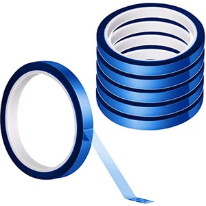 Süblimasyon Için 6 Rulo Isı Bandı, Elektronik El Sanatları Için Isıya Dayanıklı Bant Seti 10MMX108FT (33M), Isı Transfer Bandı (Yurt Dışından)