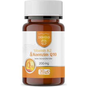 Vitamin K2 ve Koenzim Q10 30 Kapsül