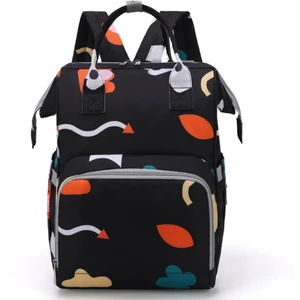 Cici Bears Cicibears Çok Fonksiyonlu Anne Bebek Çantası - Siyah (Yurt Dışından)