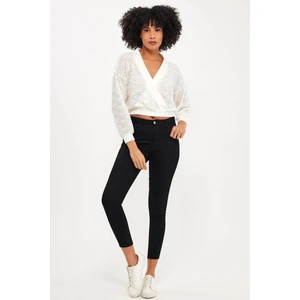 Alexander Gardi Kruvaze Yaka Dantel Bluz (B23-0095)