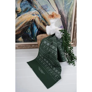 Baveno Home Pamuk Ikili 40X66 cm Nakışlı Desenli Yılbaşı Havlu/havlu Seti