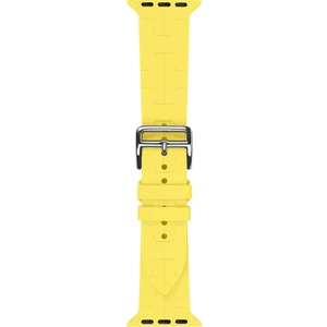 Case Street Apple Watch Se 40 mm Kordon Katman Görünüm Spor Silikon KRD92 Sarı