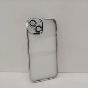 Apple iPhone 14 Şeffaf Renkli Silikon Kılıf