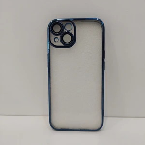 Apple iPhone 14 Şeffaf Renkli Silikon Kılıf