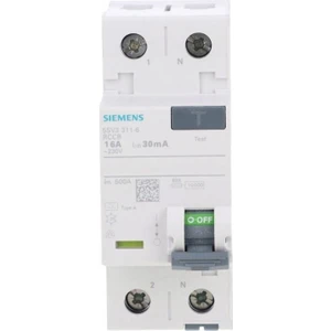 16A 30MA Tip A 2p Kaçak Akım Koruma Rölesi, 5SV3311-6