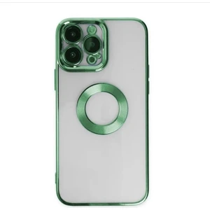 Apple iPhone 14 Pro Şeffaf Renkli Silikon Kılıf
