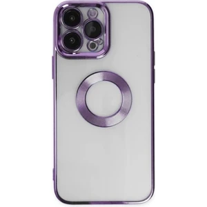 Apple iPhone 14 Pro Şeffaf Renkli Silikon Kılıf