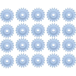 Emay Center 20 'li  Plastik  Dişli (9.5x9.5x4.2 Iç Çapı: 2mm)