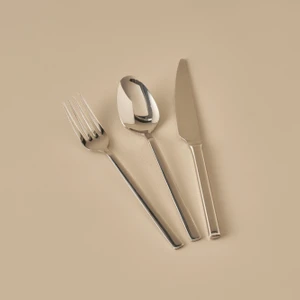 Bella Maison Premium 18 Parça 6 Kişilik Tatlı Çatal Kaşık Bıçak Takımı Silver