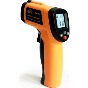 GM550H Infrared Temassız Kızılötesi Termometre Renkli Ekran Alarm