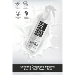 Motto Plus Professional Keratin Sütü Bakım Spreyi 250 Ml  Isıdan Koruma ve Nemlendirme Tüm Saç Tipleri için Günlük Kullanım