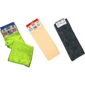 Mikrofiber Üçlü Bez