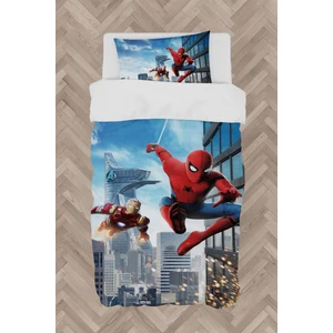 Mekta Home Bebek ve Çocuk Odası Iron Man ve Spider Man Desenli Nevresim Takımı