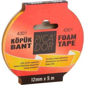 12X5 5 Adet Kaliteli Köpük Bant