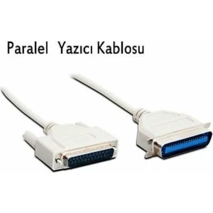 NVD-2537 3 Metre Printer Yazıcı Kablosu 3m Lpt Paralel Kablo