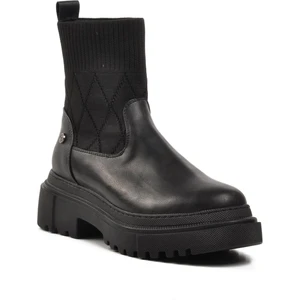 Pierre Cardin PC-52561 Siyah Içi Polarlı Kadın Chelsea Bot