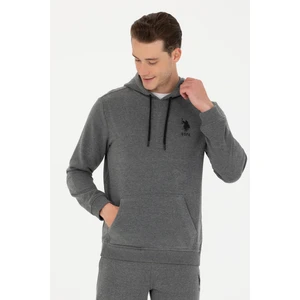 U.S. Polo Assn. Erkek Antrasit Melanj Sweatshirt 50269426-VR081