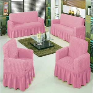 Bright Home Bright Höme Bürümcük Koltuk ,kanepe , Çekyat Örtüsü, Lastikli Koltuk Kılıfı 3311TAKIM