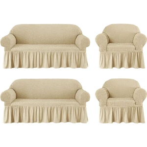 Bright Home Bright Höme Bürümcük Koltuk ,kanepe , Çekyat Örtüsü, Lastikli Koltuk Kılıfı 3311TAKIM