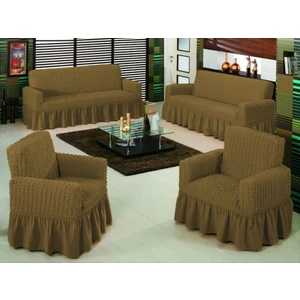 Bright Home Bright Höme Bürümcük Koltuk ,kanepe , Çekyat Örtüsü, Lastikli Koltuk Kılıfı 3311TAKIM