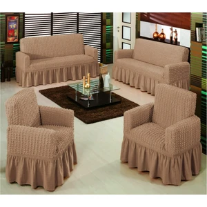 Bright Home Bright Höme Bürümcük Koltuk ,kanepe , Çekyat Örtüsü, Lastikli Koltuk Kılıfı 3311TAKIM